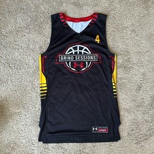 Under Armour Grind Session Basketball Jersey #4 size M